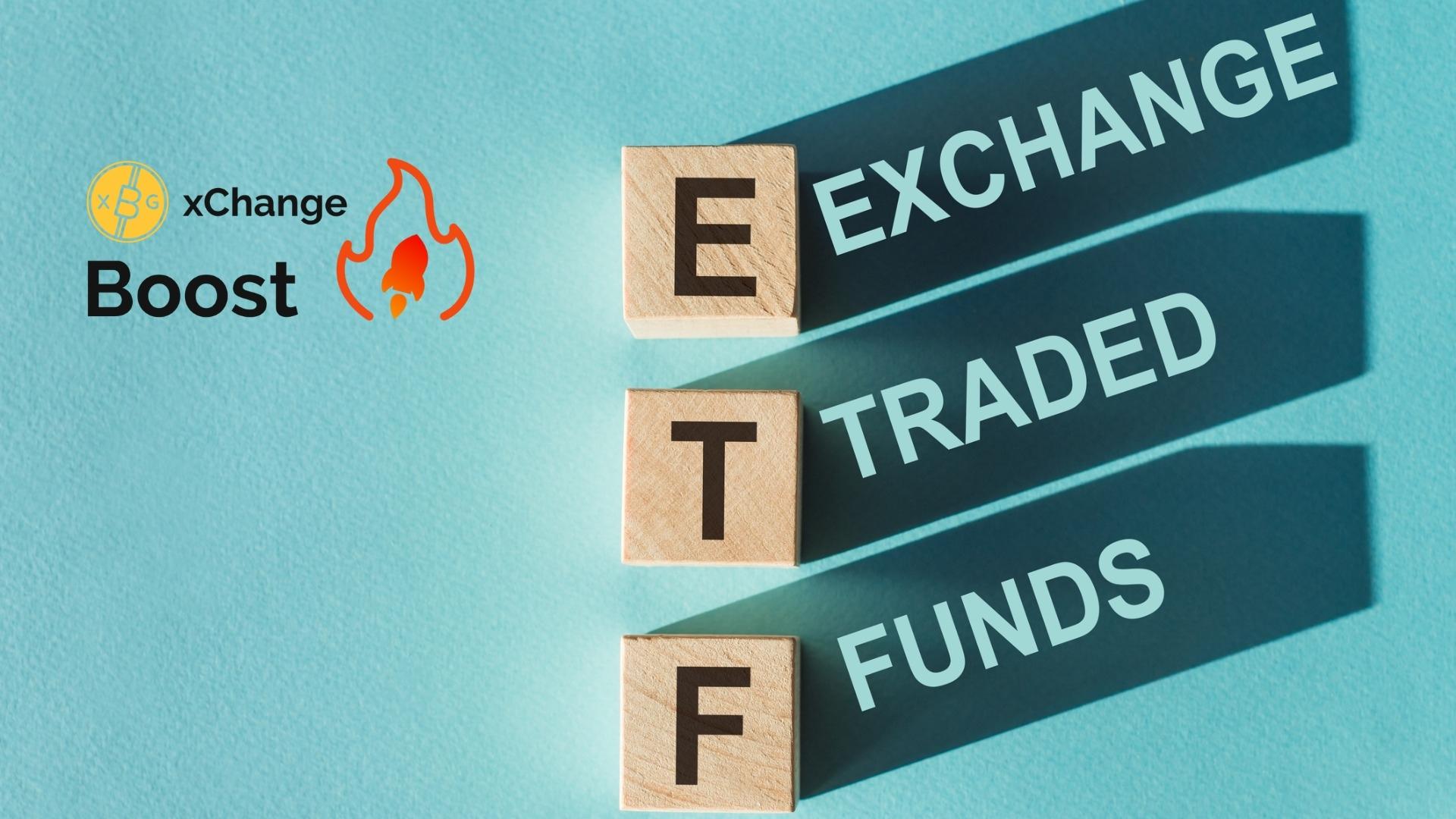 ETF борсово търгувани фондове xChange Boost дървени кубчета